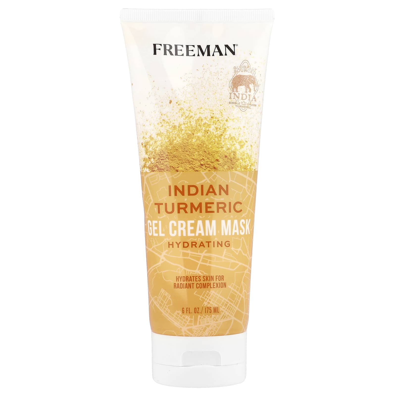 Turmeric Gel Cream Mask for Radiant, Hydrated Skin by Freeman - Image 1
