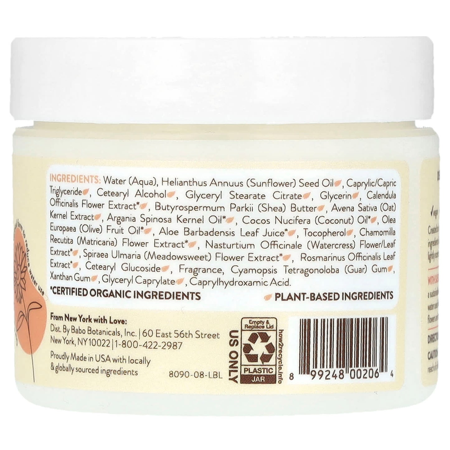 Hydrate Dry Skin with Babo Botanicals Oat & Calendula Face Cream - Image 2