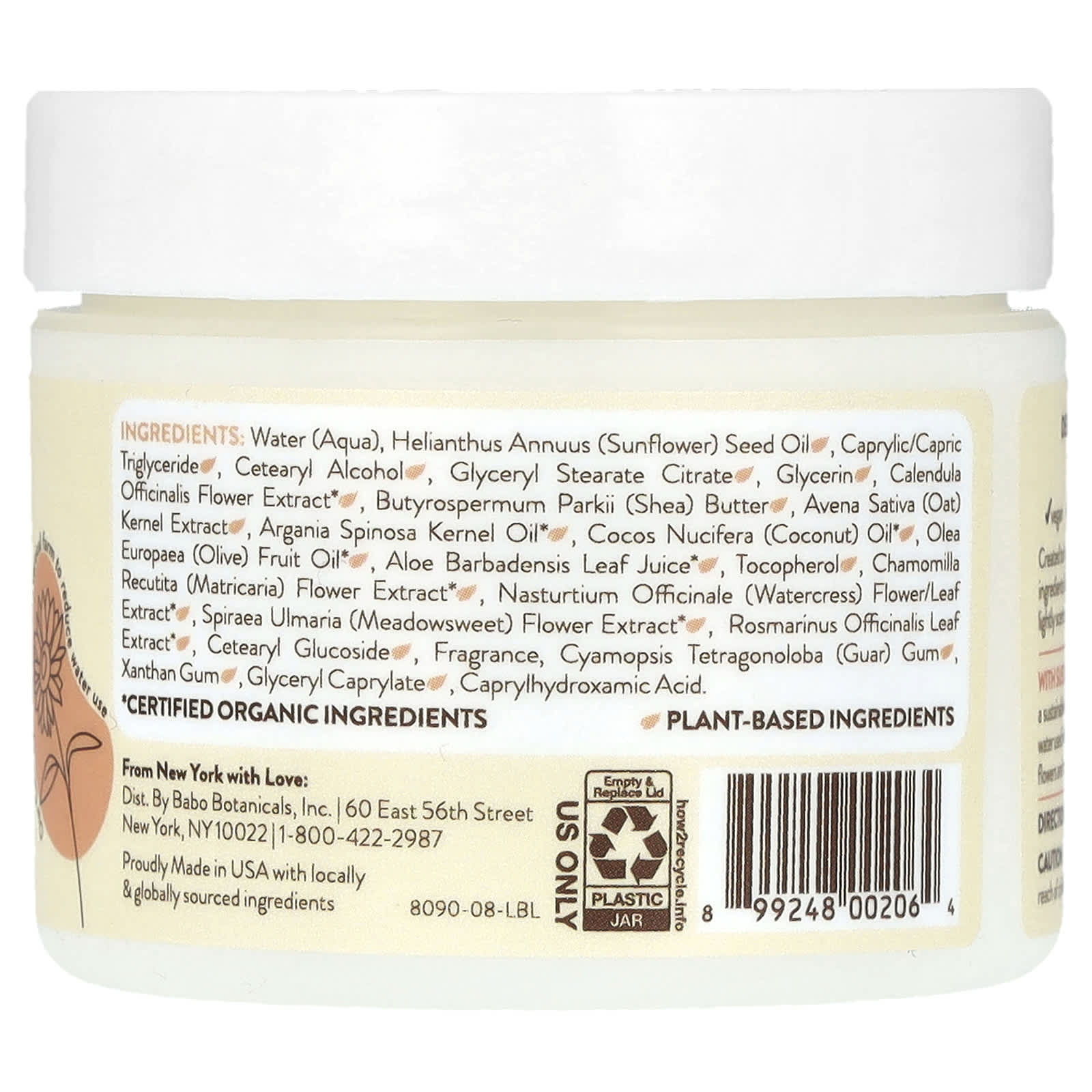 Hydrate Dry Skin with Babo Botanicals Oat & Calendula Face Cream - Image 2