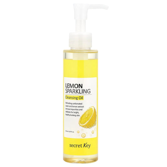 Secret Key, Lemon Sparkling Cleansing Oil,  5.07 fl oz (150 ml) - Image 1