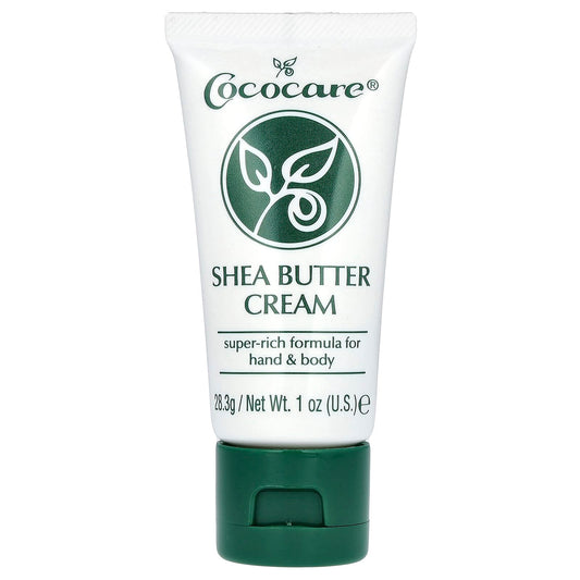 Cococare Shea Butter Moisturizing Cream, 1 oz - Soothe Dry Skin - Image 1