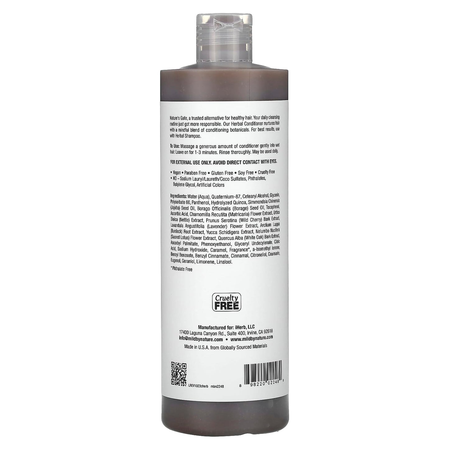 Natural Hair Care Conditioner for Normal Hair - Paraben Free, Vegan - Image 2