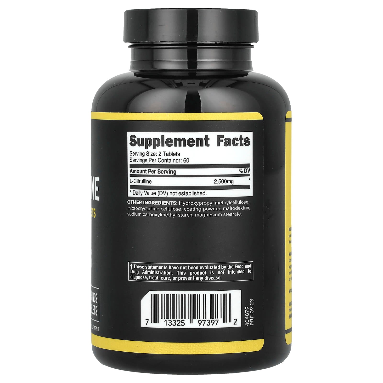 Primaforce, L-Citrulline, 120 Tablets (1,250 mg per Tablet) - Image 2