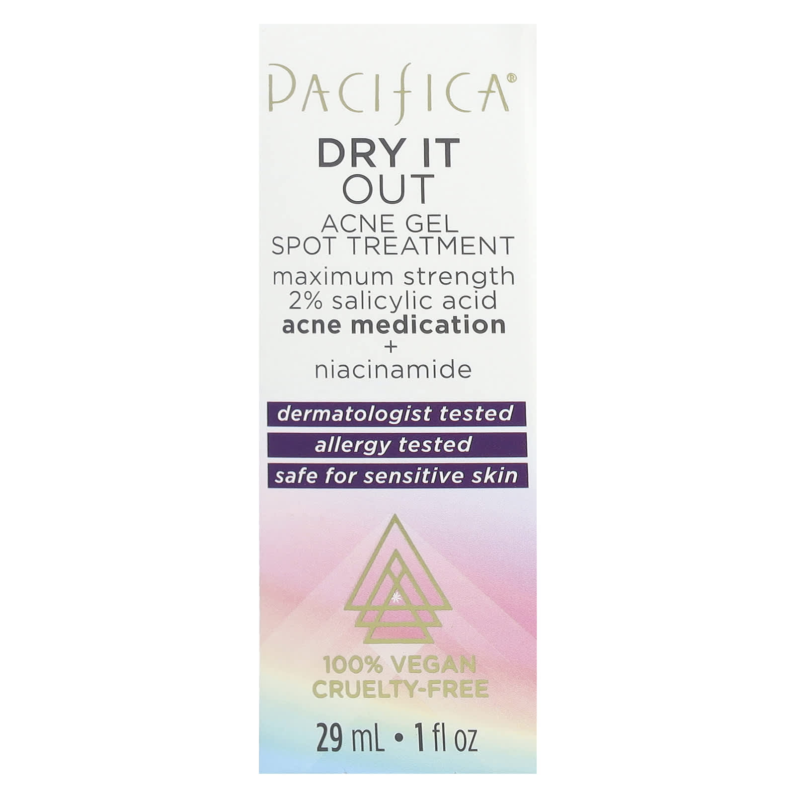 Pacifica, Dry It Out, Acne Gel Spot Treatment, 1 fl oz (29 ml) - Image 2
