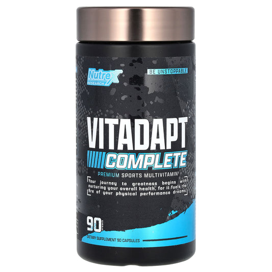Nutrex Research, Vitadapt Complete, Premium Sports Multivitamin, 90 Capsules - Image 1