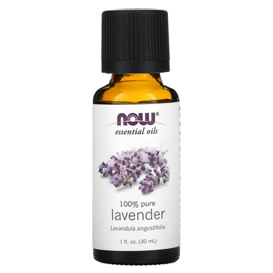 NOW Foods, Essential Oils, Lavender, 1 fl oz (30 ml) - Image 1