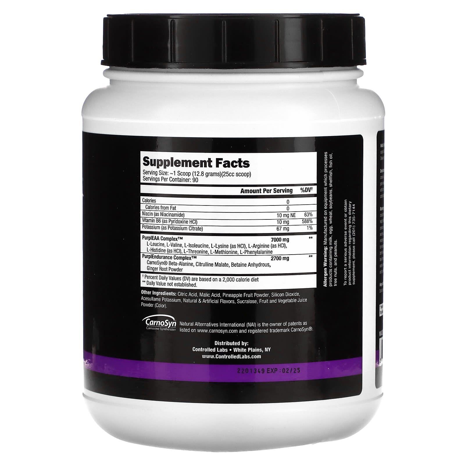 Controlled Labs Purple Wraath Juicy Grape Supplement - Image 2