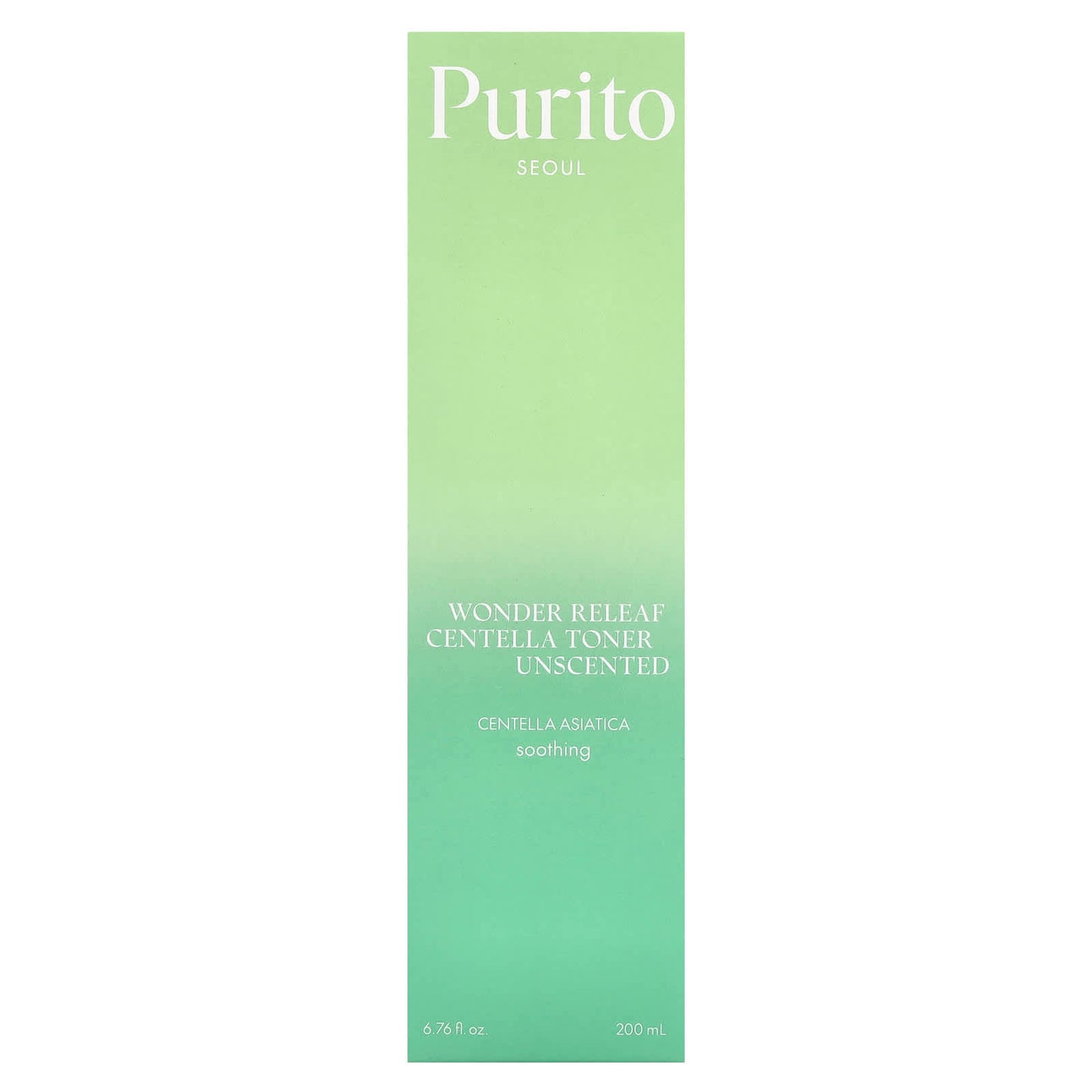 Purito, Wonder Releaf Centella Toner, Unscented, 6.76 fl oz (200 ml) - Image 2