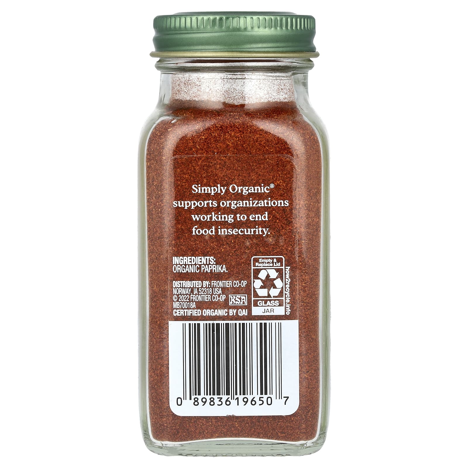 Simply Organic, Hot Paprika, 2.86 oz (81 g) - Image 2