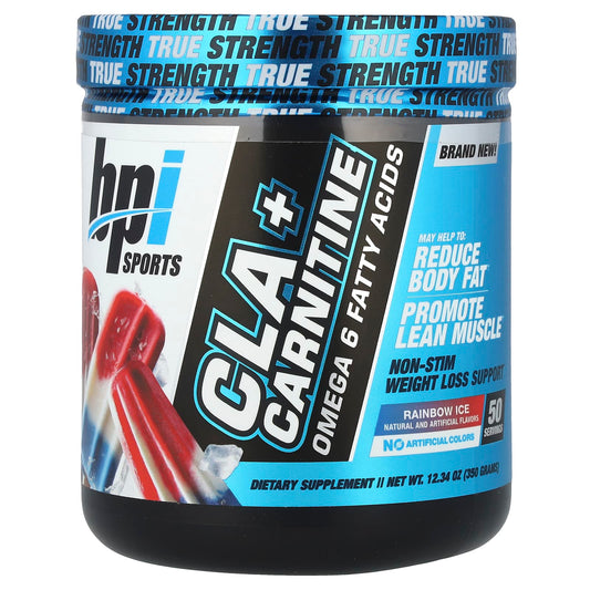 BPI Sports CLA + Carnitine Rainbow Ice Weight Loss Supplement - Image 1