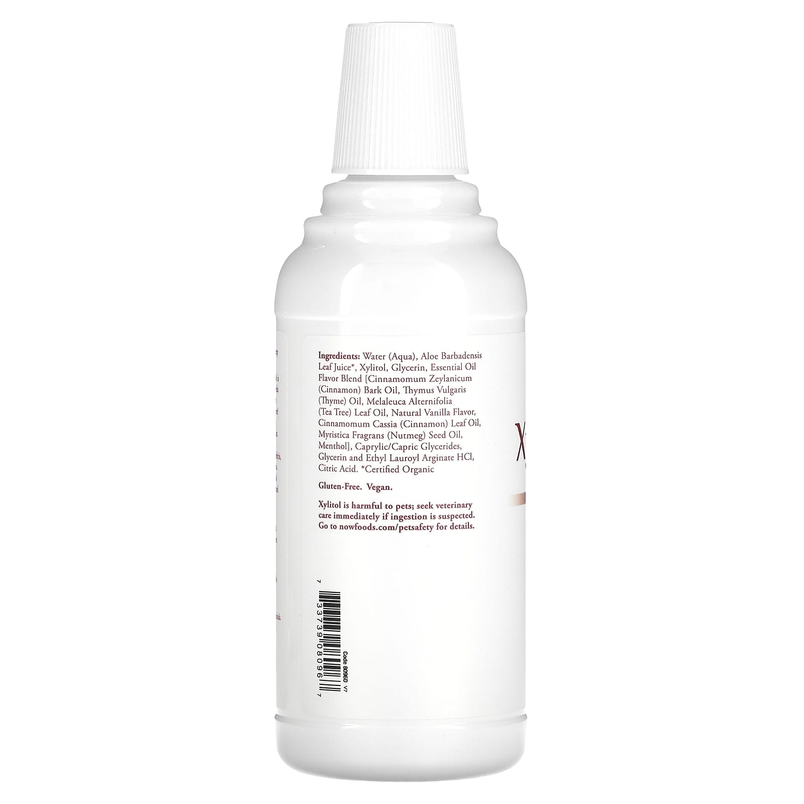 NOW Foods, Solutions, XyliWhite Mouthwash, Cinnafresh, 16 fl oz (473 ml) - Image 2