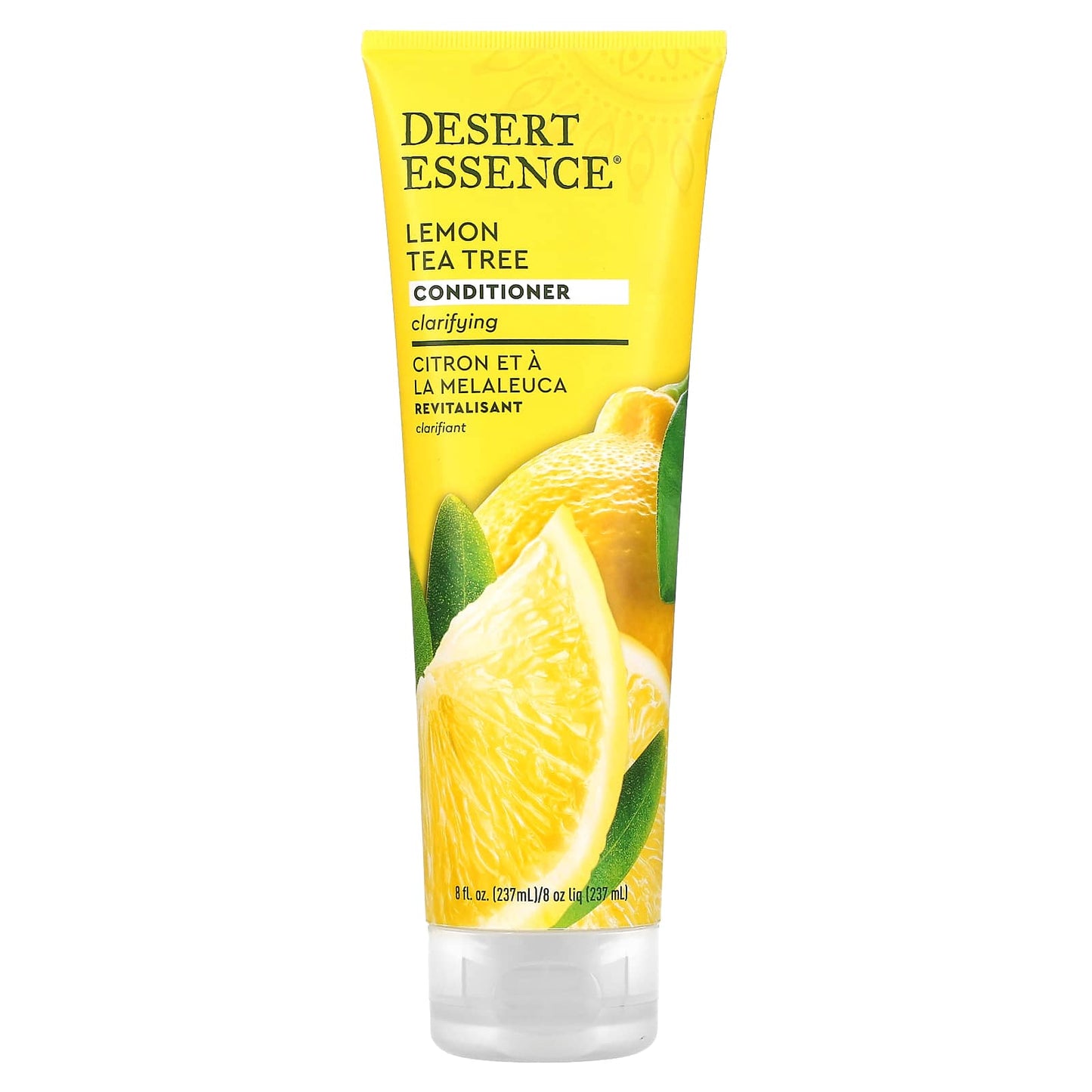 Desert Essence Lemon Tea Tree Conditioner - Clarify and Balance Oily Hair - Image 1