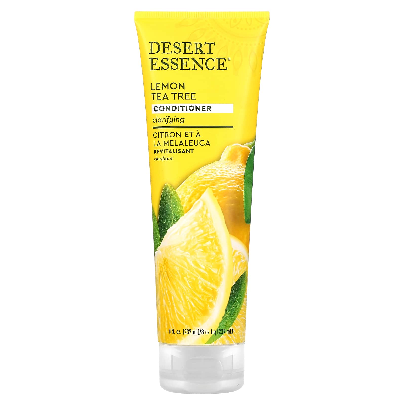 Desert Essence Lemon Tea Tree Conditioner - Clarify and Balance Oily Hair - Image 1