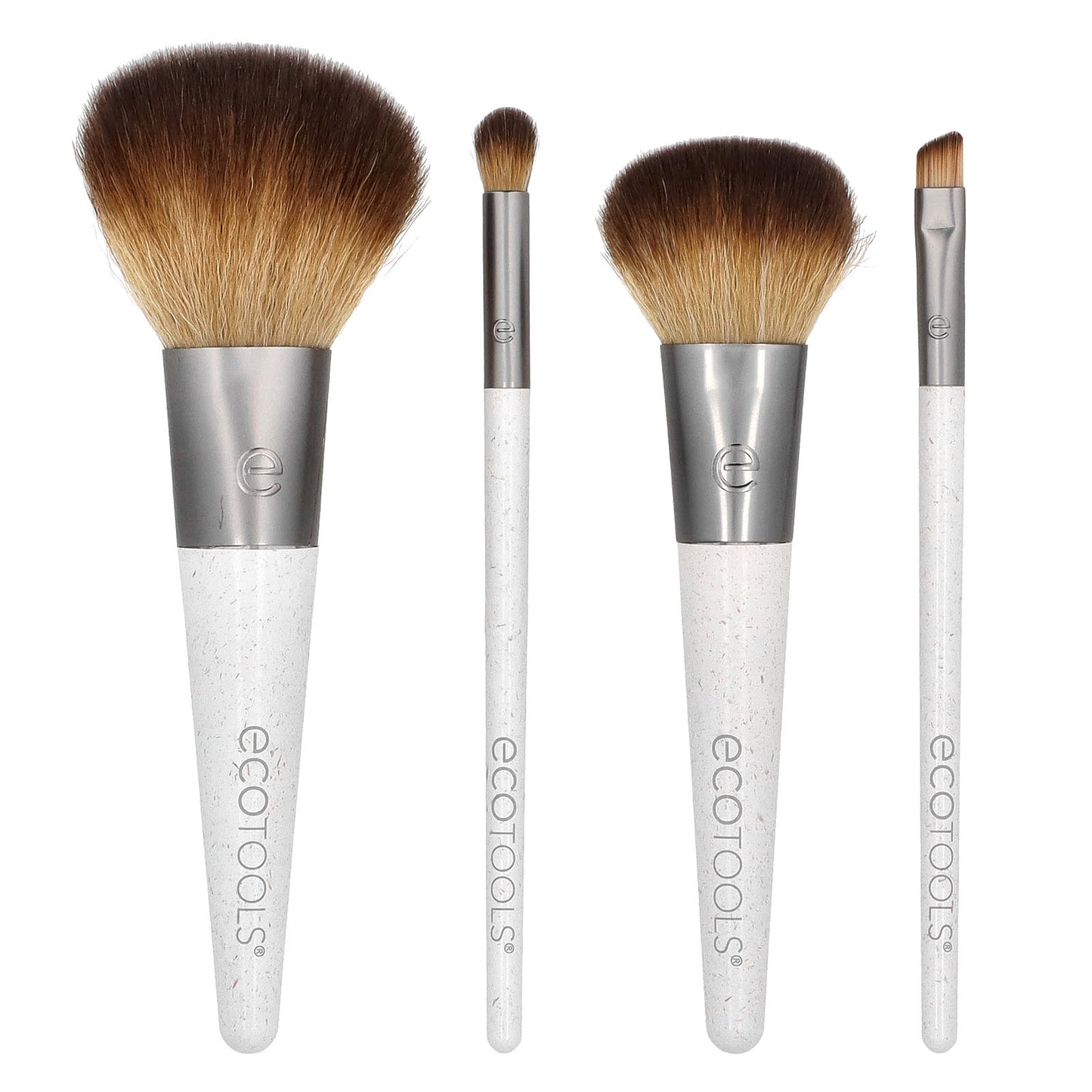 Eco-Friendly On-The-Go Makeup Brush Set for All Skin Types - Image 1