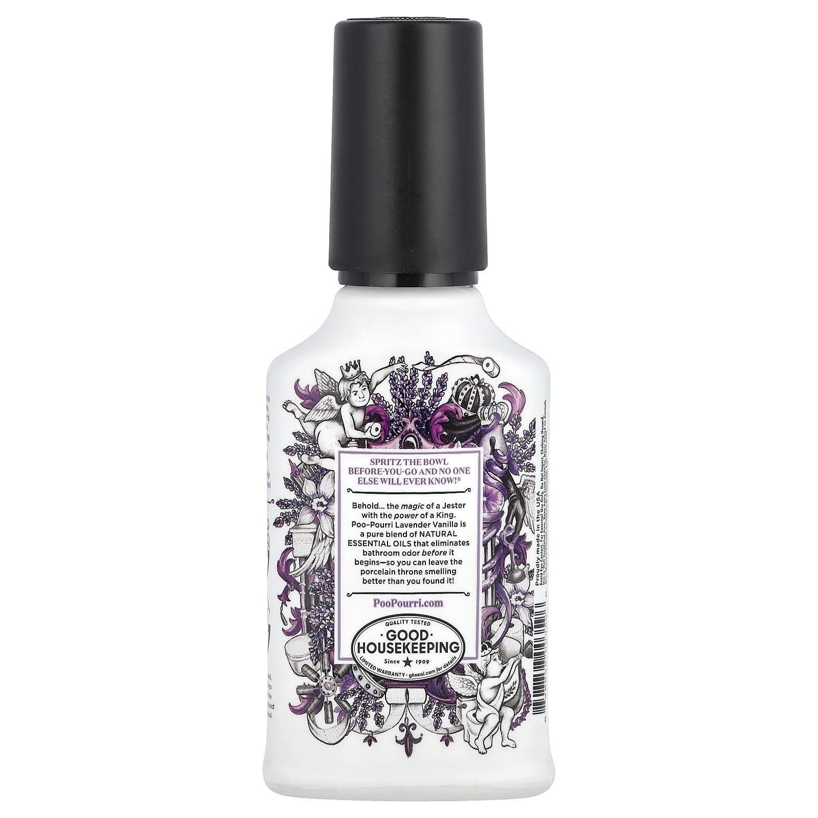 Poo-Pourri, Before-You-Go® Toilet Spray, Lavender Vanilla, 4 fl oz (118 ml) - Image 2