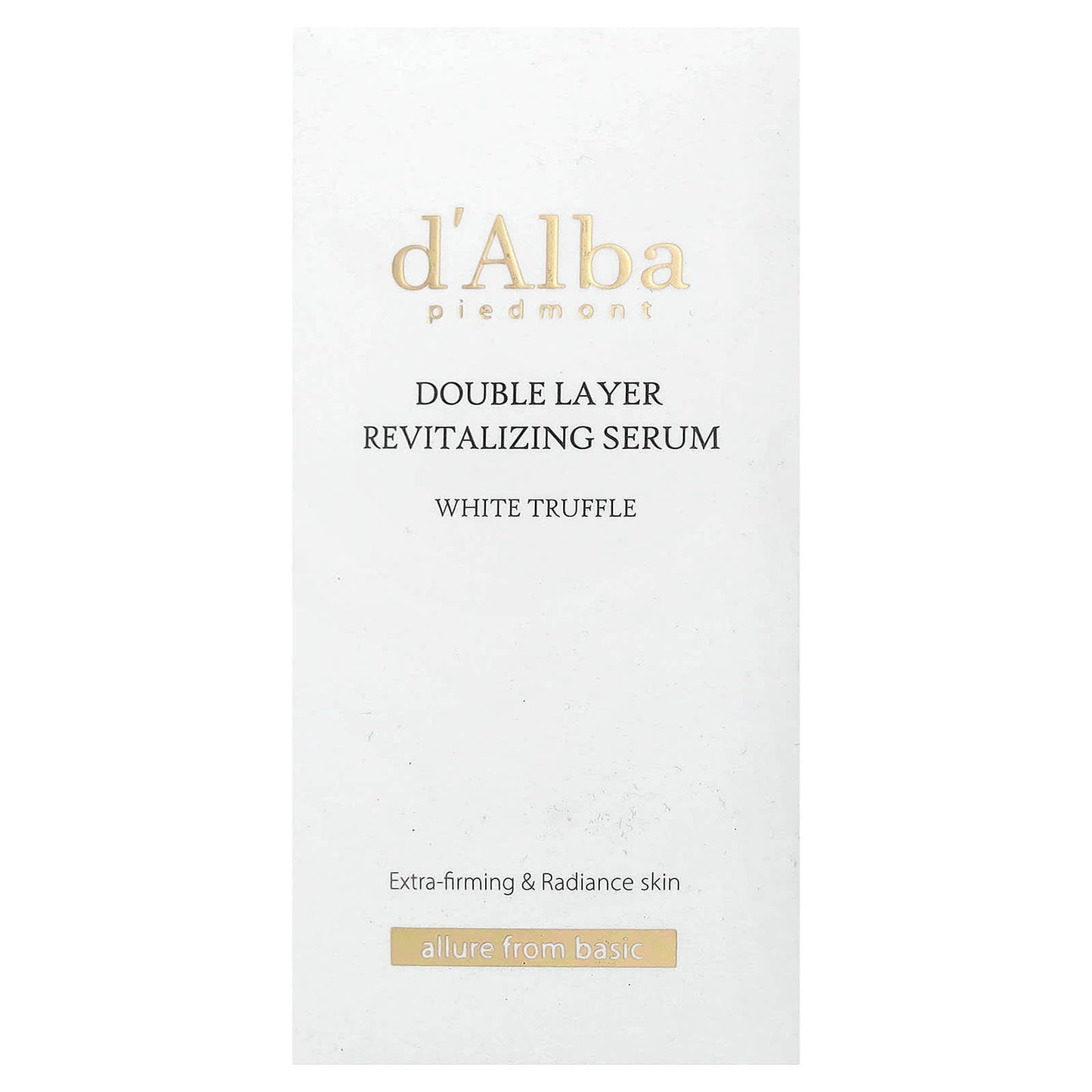 White Truffle Revitalizing Serum by d'Alba for Radiant Skin - Image 2