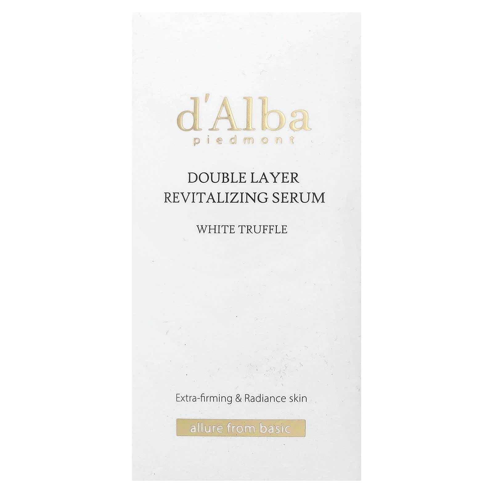 White Truffle Revitalizing Serum by d'Alba for Radiant Skin - Image 2