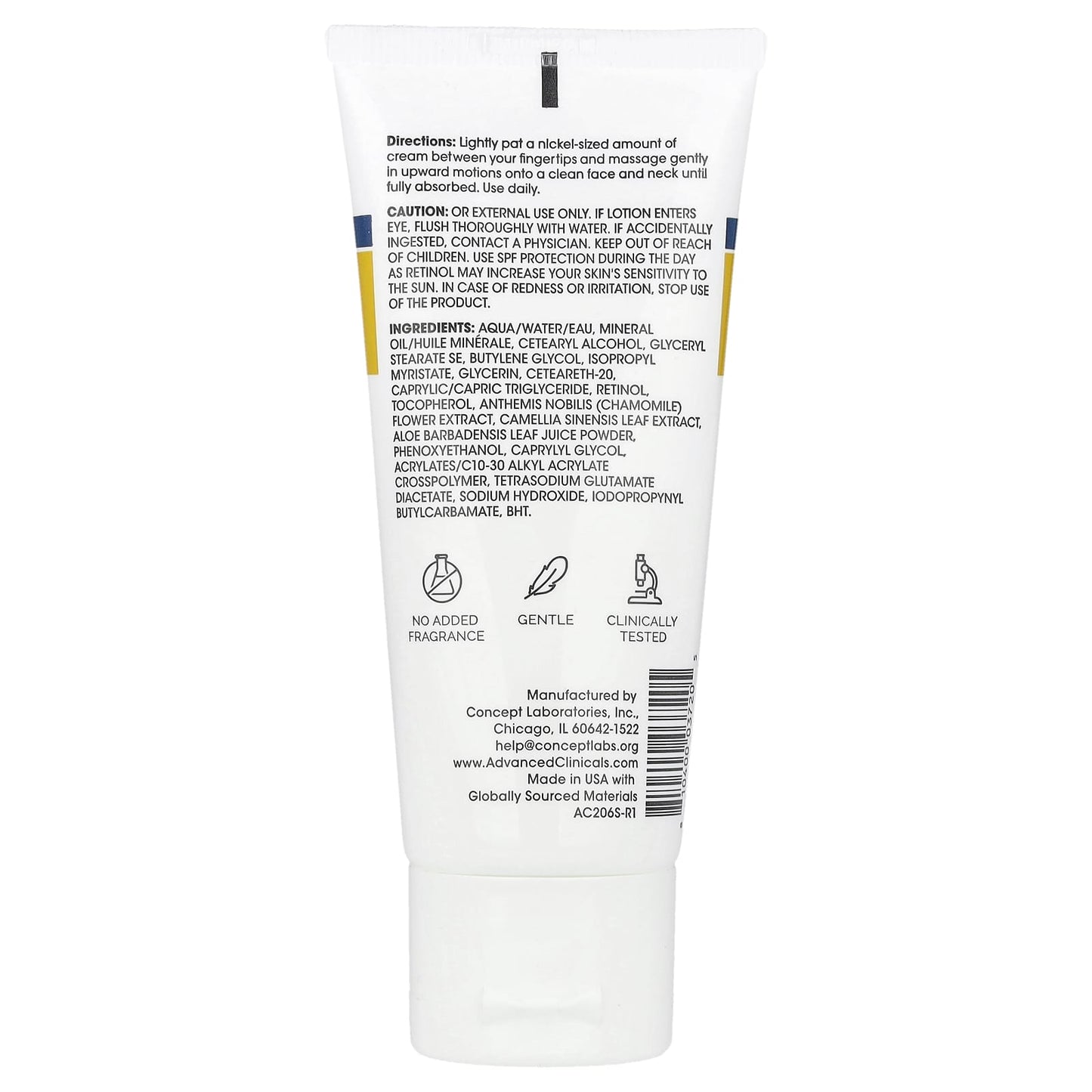Retinol Advanced Firming Cream by Advanced Clinicals - Anti-Aging Moisturizer - Image 2