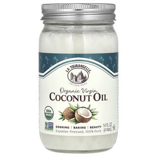La Tourangelle USDA Organic Virgin Coconut Oil, 14 fl oz (414 ml)
