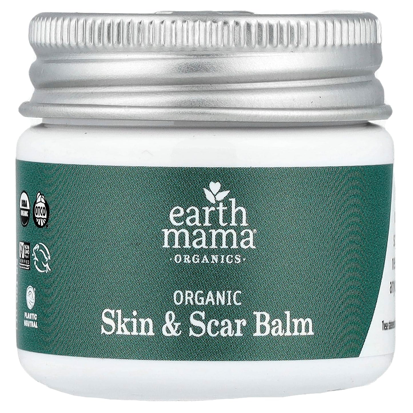 Earth Mama Organic Skin & Scar Balm, USDA Organic, 1 fl oz - Image 1