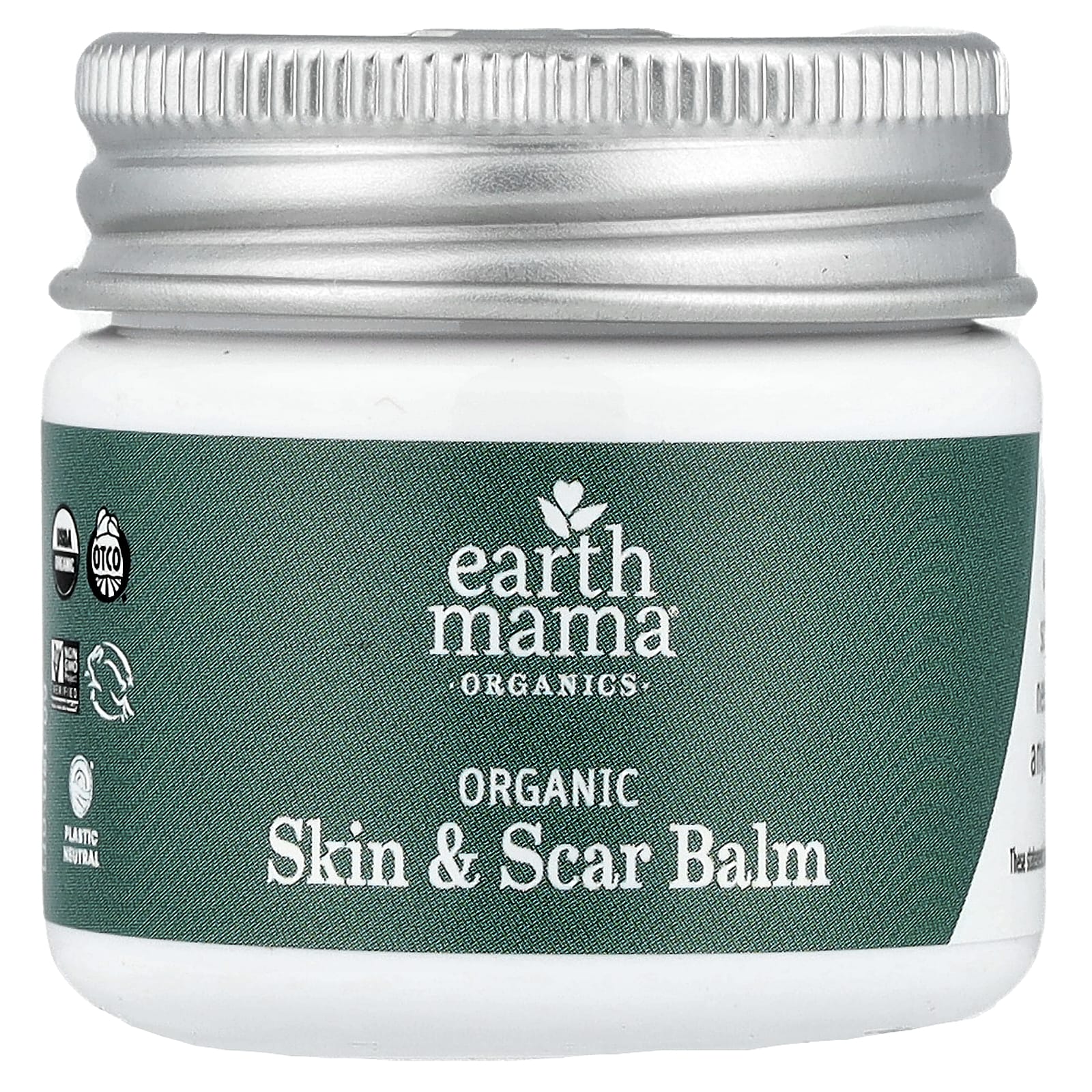 Earth Mama Organic Skin & Scar Balm, USDA Organic, 1 fl oz - Image 1