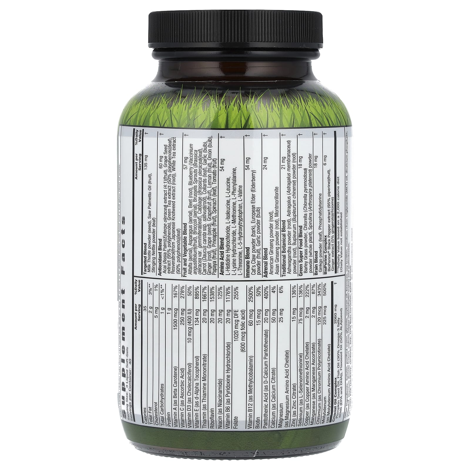 Irwin Naturals Men's Liquid-Gel Multi Vitamins for Optimal Health - Image 2