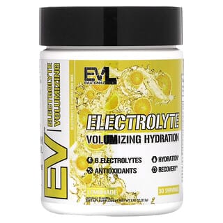 Electrolyte Hydration Mix by EVLution Nutrition - Lemonade Flavor