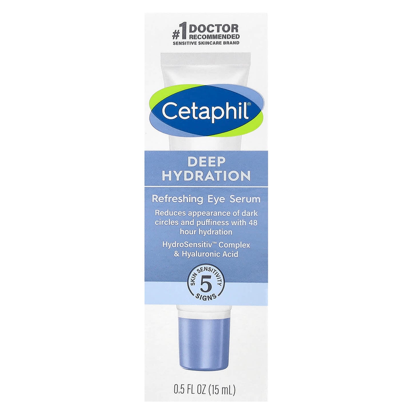 Cetaphil Deep Hydration Refreshing Eye Serum for Sensitive Skin 0.5 fl oz (15 ml) - Image 2