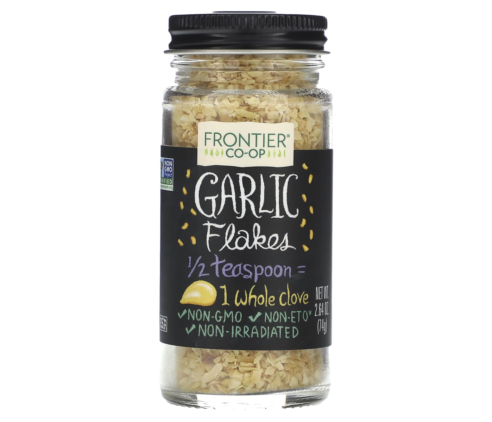 Garlic Flakes by Frontier Co-op - Organic, Non-GMO & Kosher - Image 1