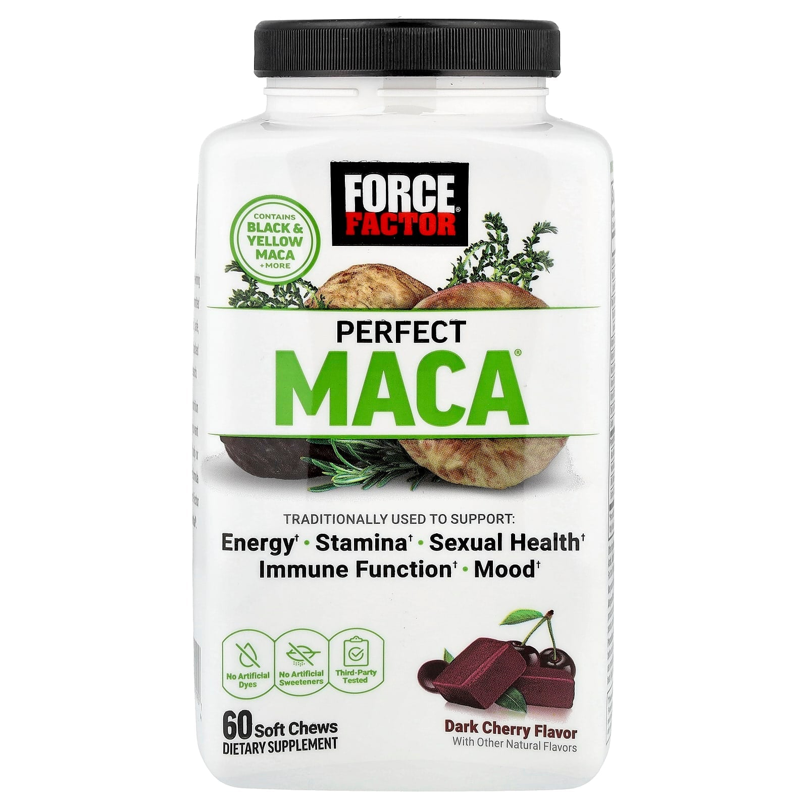 Boost Energy, Libido & Mood with Perfect Maca by Force Factor - Image 1