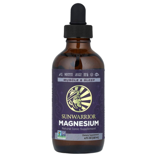 Sunwarrior, Magnesium, 4 fl oz (118 ml) - Image 1