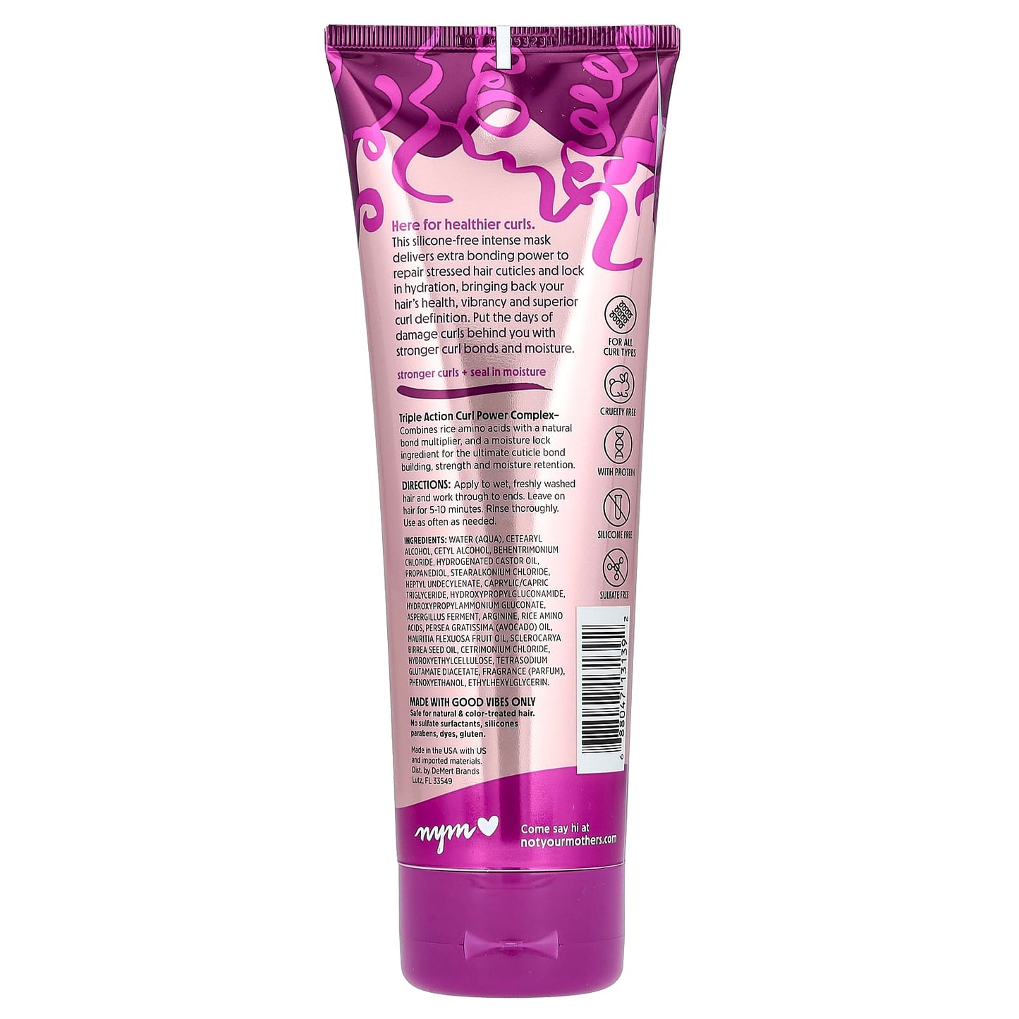 Not Your Mother's, Curl Talk, Bond Building Mask, 8 fl oz (237 ml) - Image 2