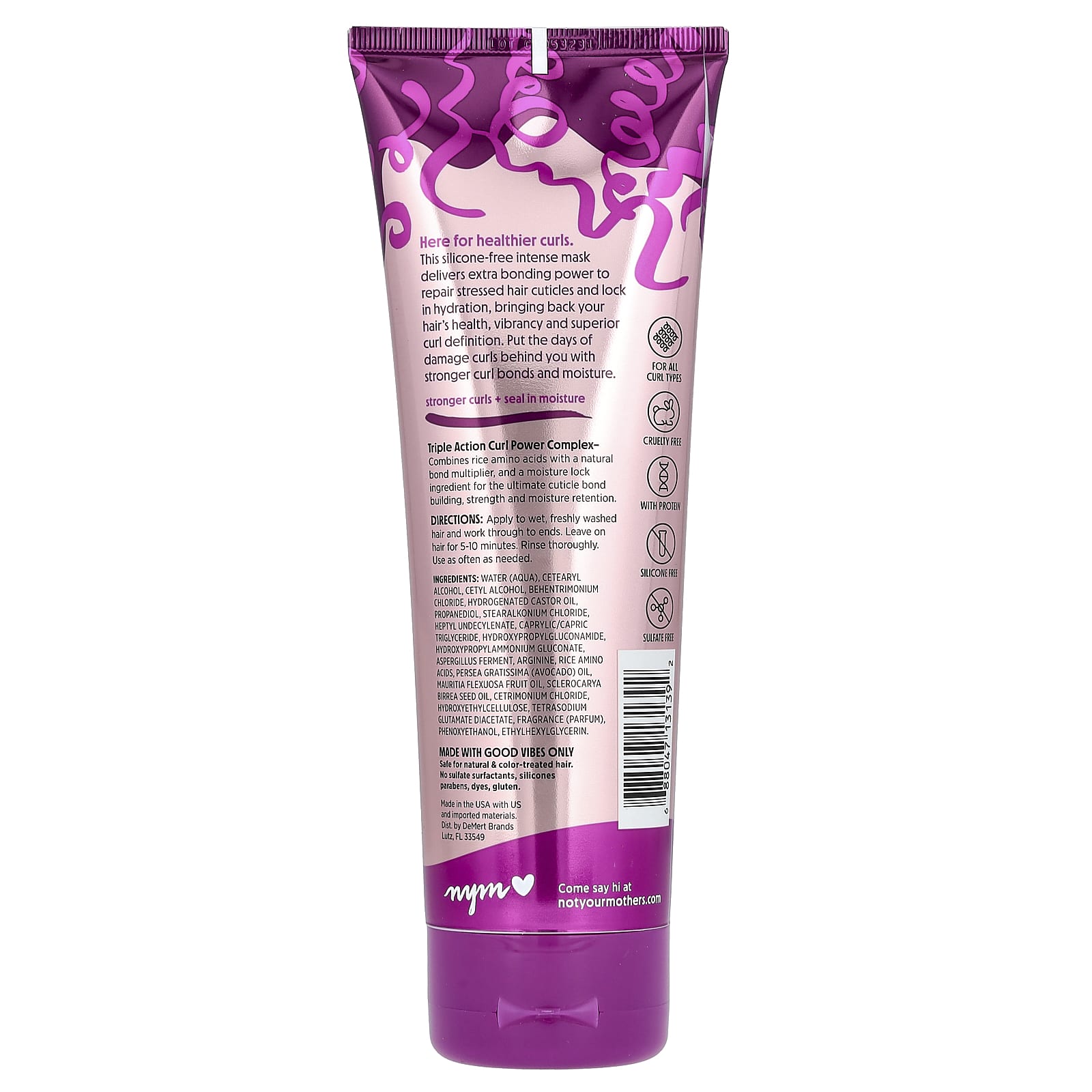 Not Your Mother's, Curl Talk, Bond Building Mask, 8 fl oz (237 ml) - Image 2
