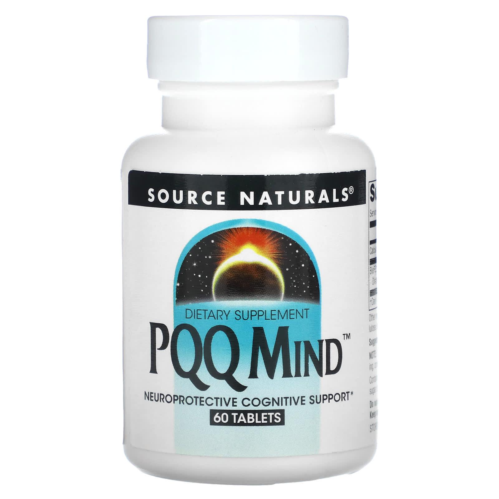 Source Naturals, PQQ Mind, 60 Tablets - Image 1