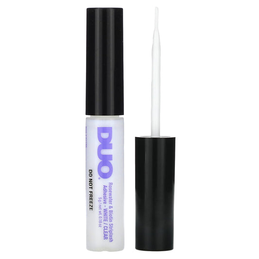 DUO Striplash Adhesive, Rosewater & Biotin, All-Day Hold, Latex-Free - Image 1