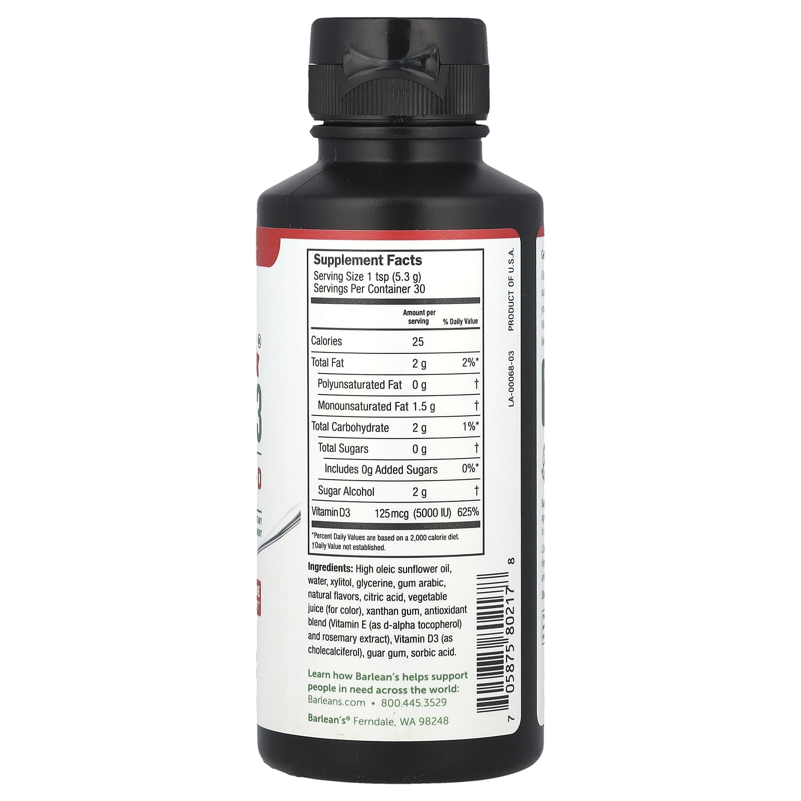 Boost Your Immune System with Delicious Strawberry Vitamin D3 by Barleans - Image 2