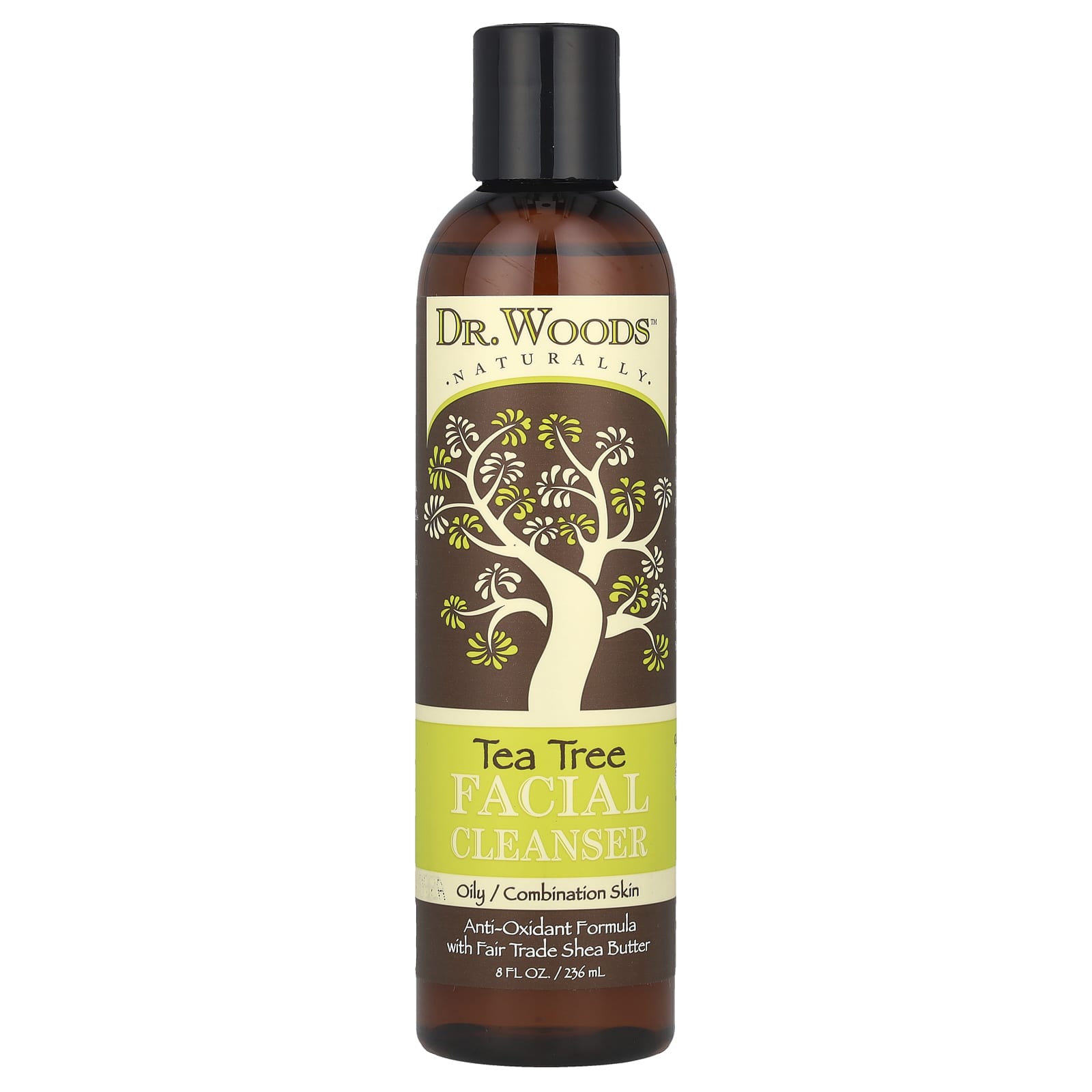 Dr. Woods Tea Tree Facial Cleanser for Oily Skin - 8 fl oz - Image 1