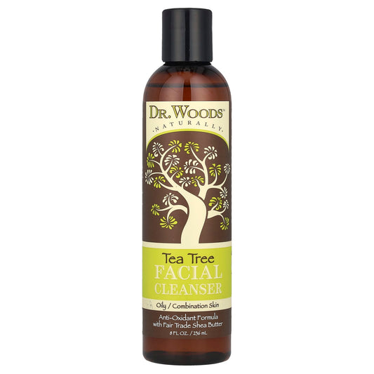 Dr. Woods Tea Tree Facial Cleanser for Oily Skin - 8 fl oz - Image 1