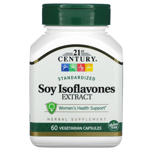 Soy Isoflavones Supplement for Women&rsquo;s Health by 21st Century - Image 1