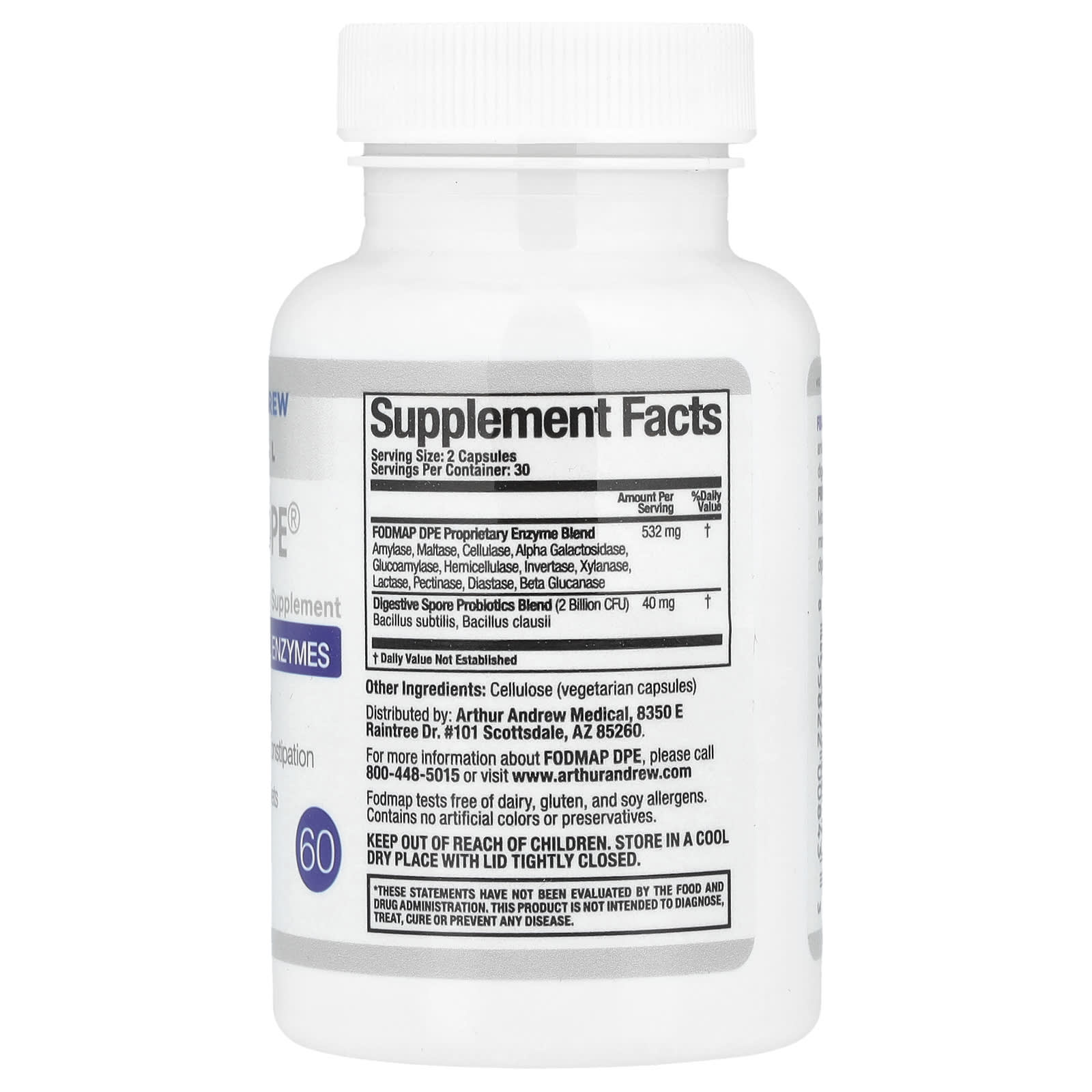 FODMAP Digestive Support with Arthur Andrew Medical - Image 2