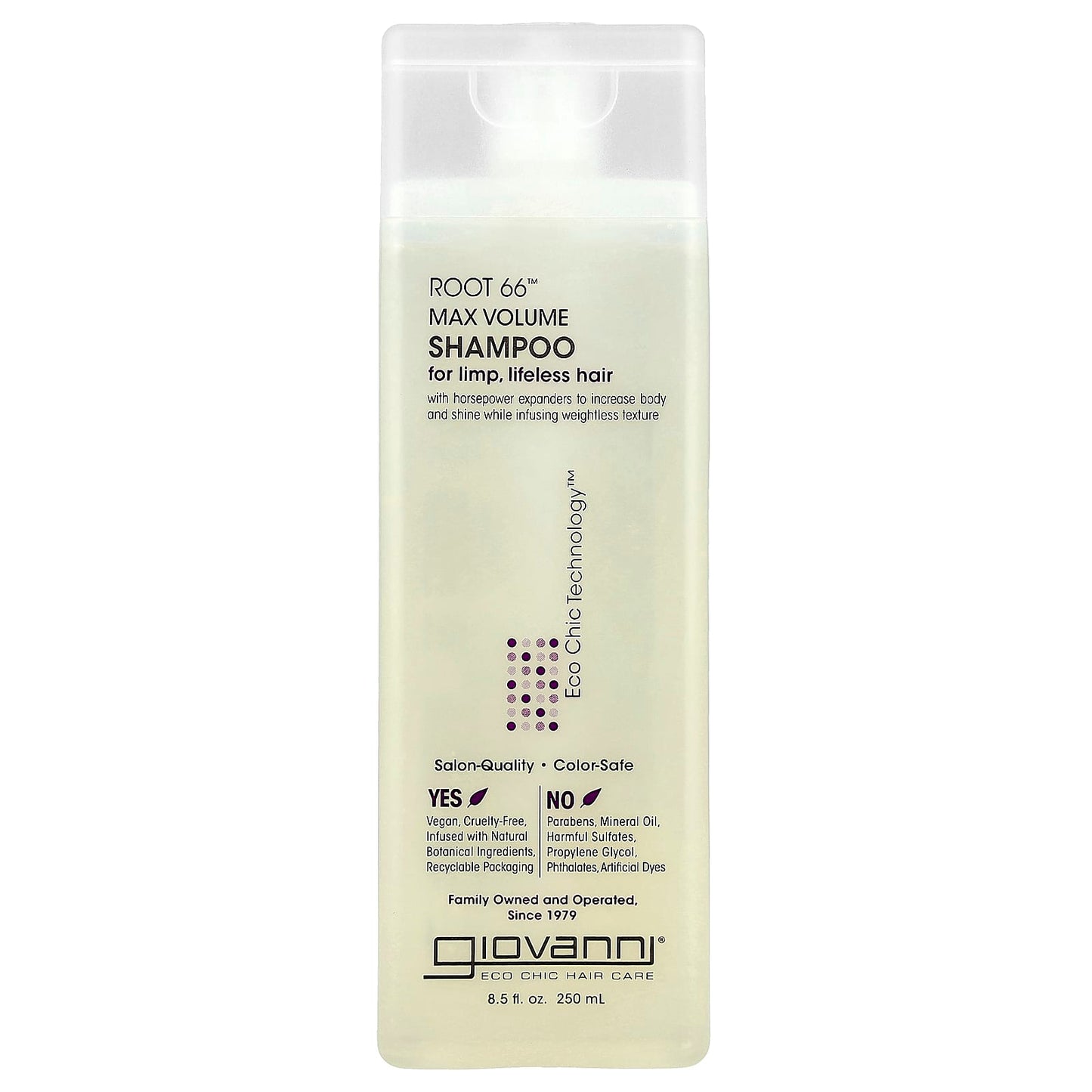 Revive Limp Hair with Giovanni Root 66 Max Volume Shampoo - Image 1