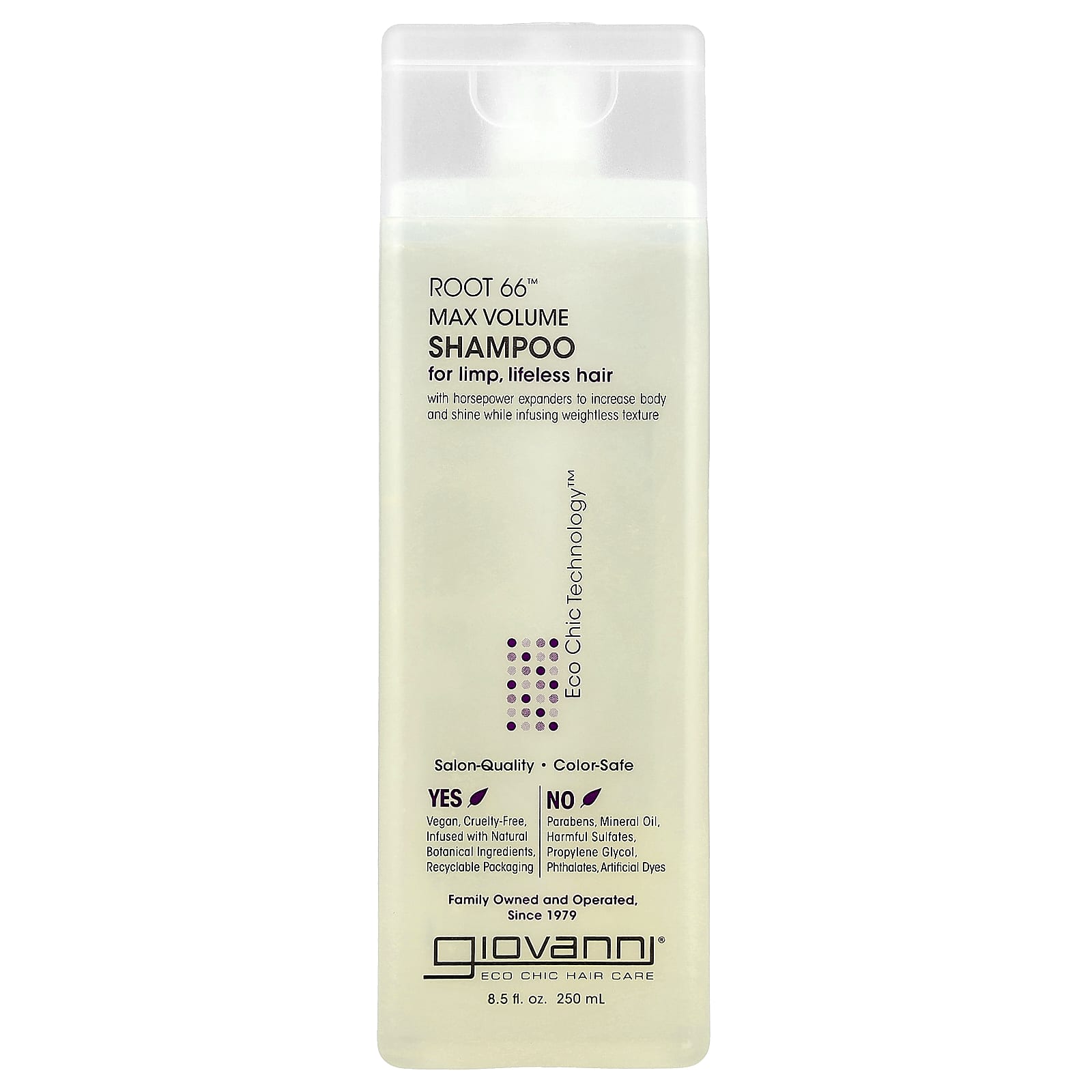 Revive Limp Hair with Giovanni Root 66 Max Volume Shampoo - Image 1