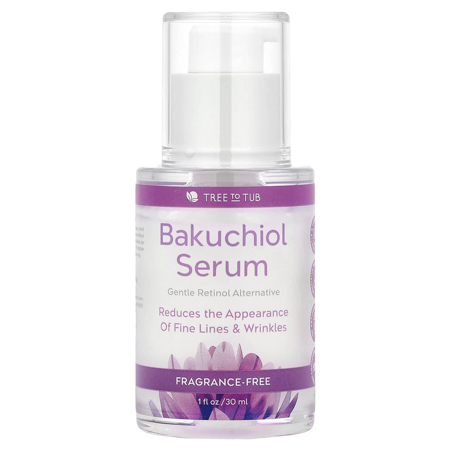Tree To Tub, Bakuchiol Serum, Fragrance-Free, 1 fl oz (30 ml) - Image 1