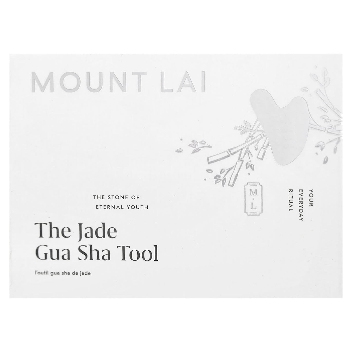 Mount Lai, The Jade Gua Sha Tool, 1 Tool - Image 2