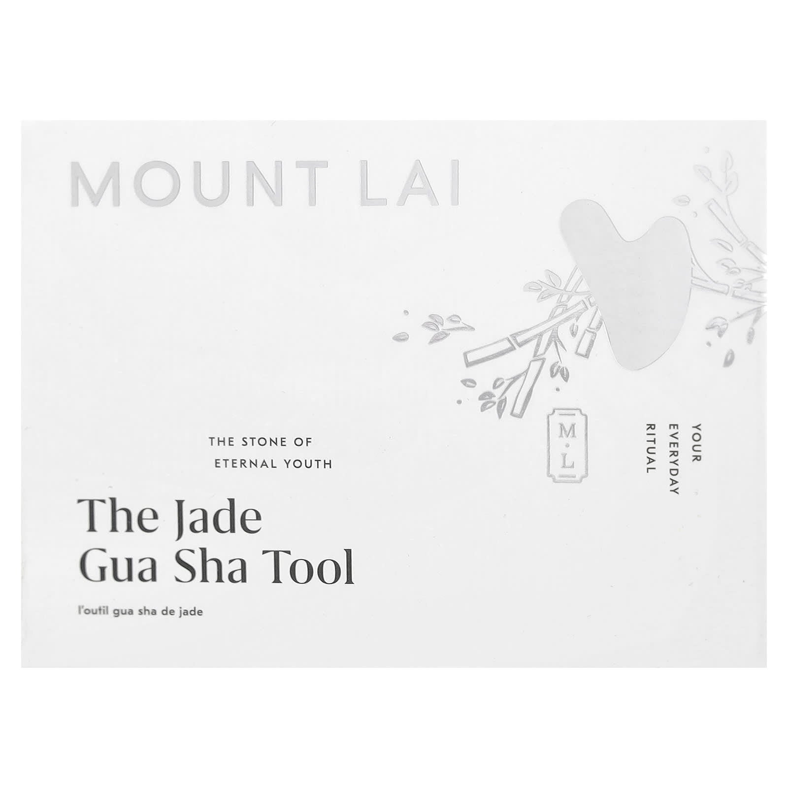 Mount Lai, The Jade Gua Sha Tool, 1 Tool - Image 2