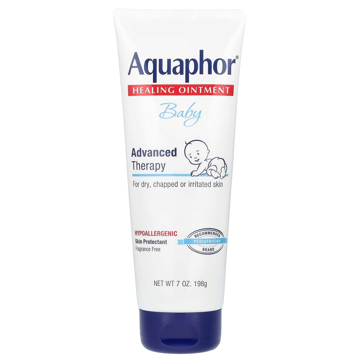 Aquaphor Healing Ointment, Fragrance Free, 7 oz | Dry Skin Relief - Image 1