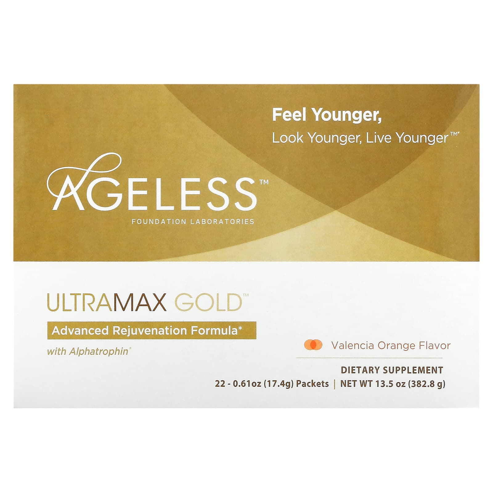 UltraMax Gold Advanced Rejuvenation Formula 22 Packets - Image 1