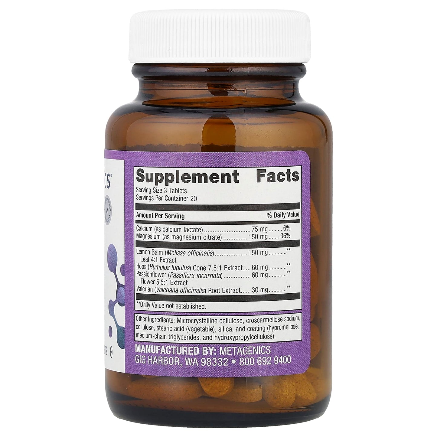 Metagenics, MyoCalm® Plus, 60 Tablets - Image 2