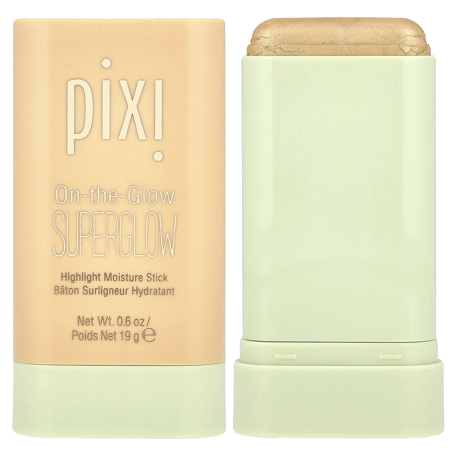 Pixi Beauty, On-The-Glow SuperGlow, Highlight Moisture Stick, GildedGold , 0.6 oz (19 g) - Image 1