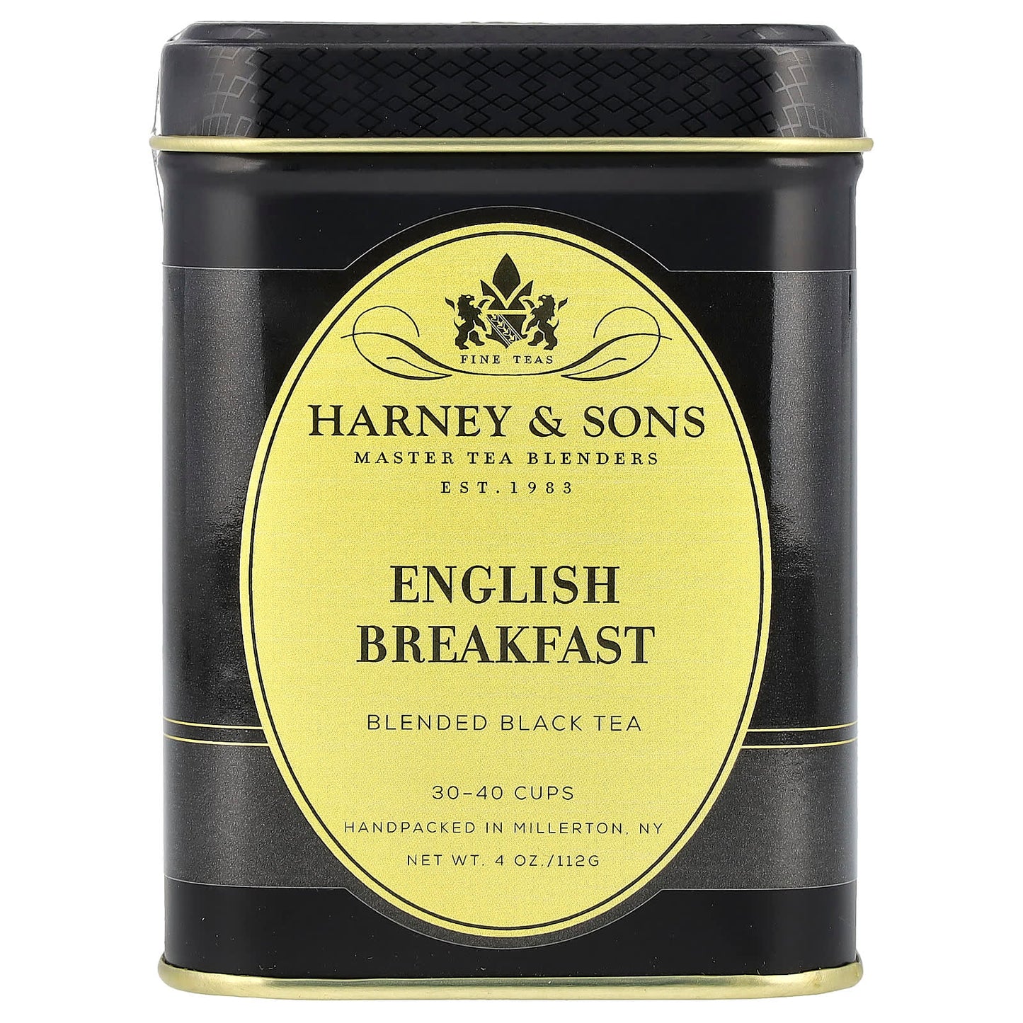 Harney & Sons Authentic English Breakfast Black Tea, 100% Natural, 4 oz - Image 1
